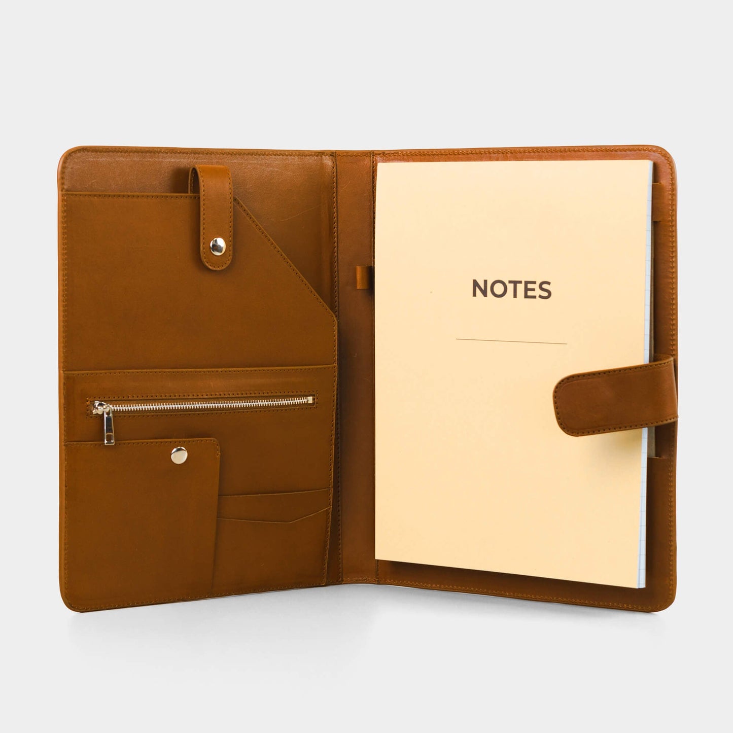 Premium Leather Portfolio – Professional Organizer Briefcase for Business & Travel