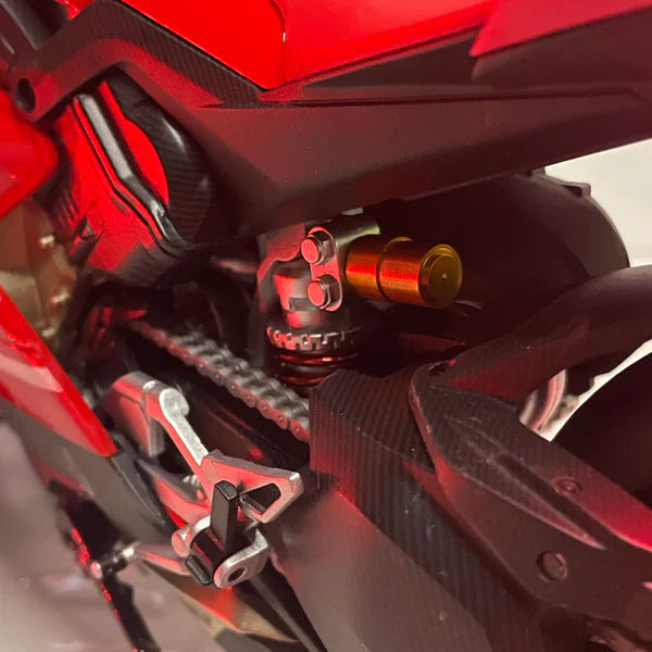 1:6 Motorcycle Model – Ultra-Realistic Engineering Collectible with Smoke Exhaust Effect