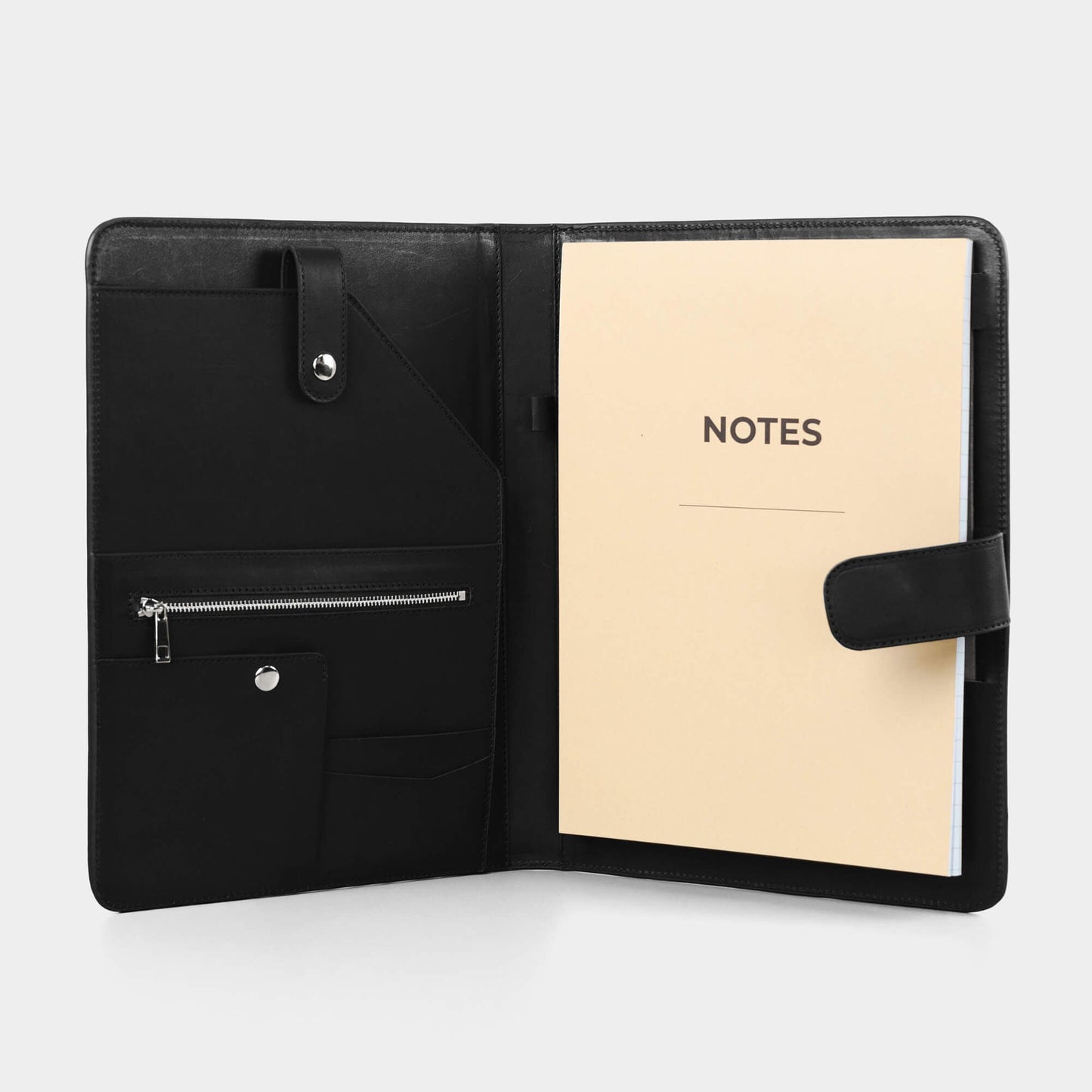 Premium Leather Portfolio – Professional Organizer Briefcase for Business & Travel